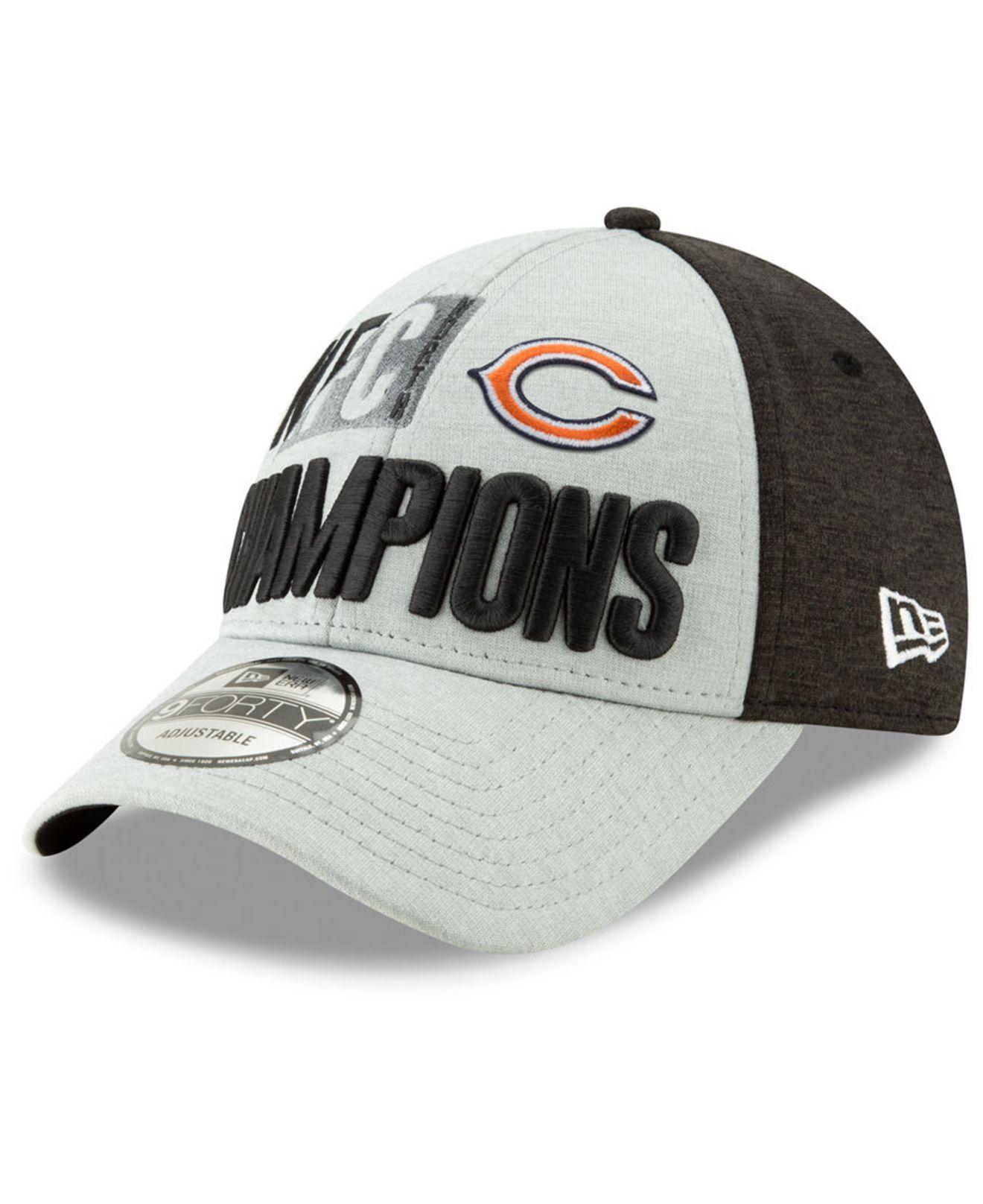 bears division champs hats
