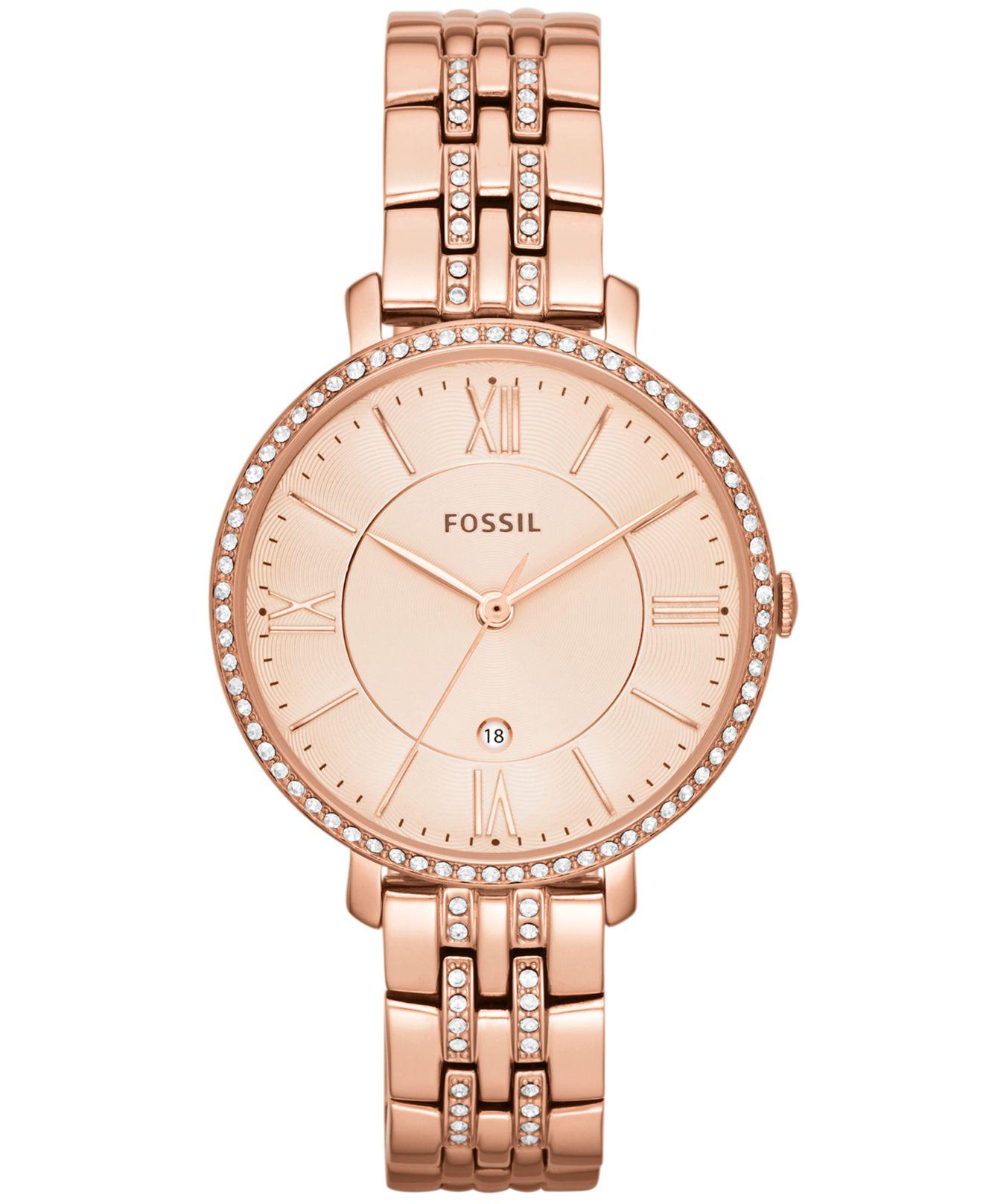 Fossil Jacqueline Rose Gold-tone 