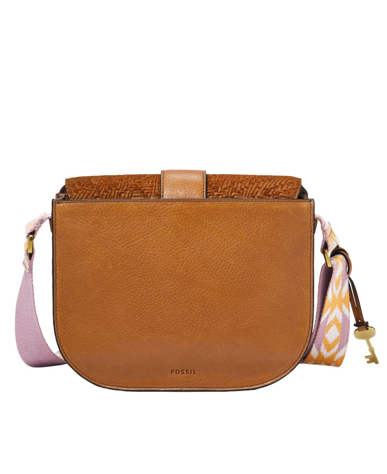 fossil wiley saddle bag