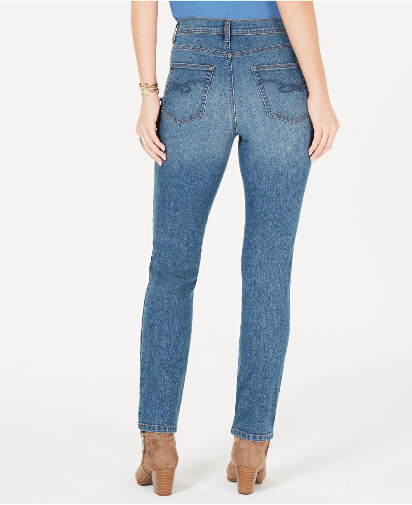 Style & Co. Denim Tummycontrol Straightleg Jeans, Created For Macy's