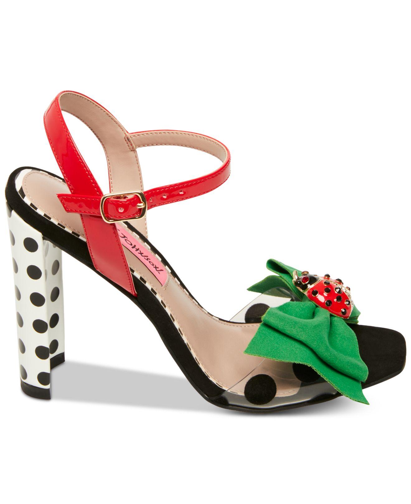 betsey johnson ladybug shoes