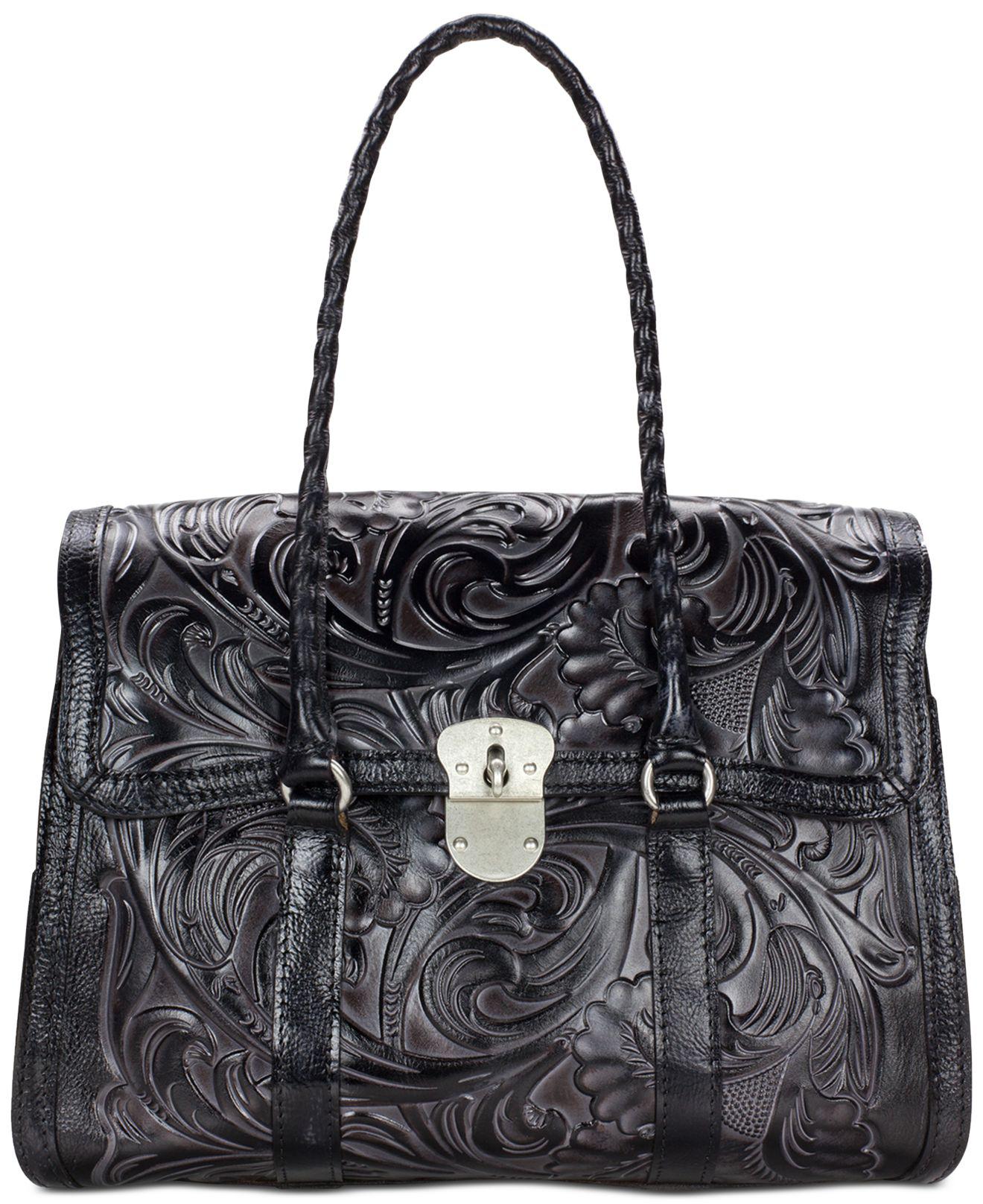 Patricia Nash Black Tooled Handbags Paul Smith