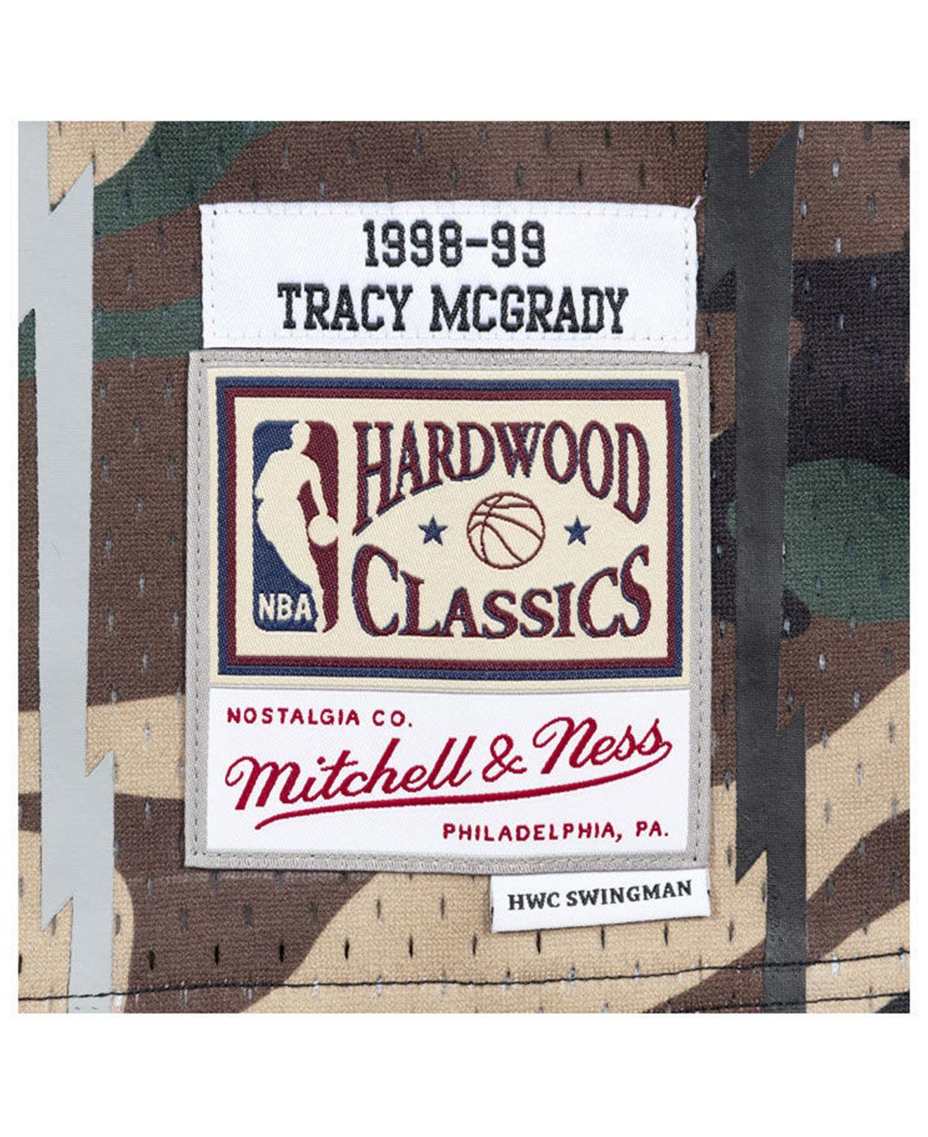 Men's Mitchell & Ness Tracy McGrady White Toronto Raptors 1998-99 Hardwood  Classics Swingman Player Jersey