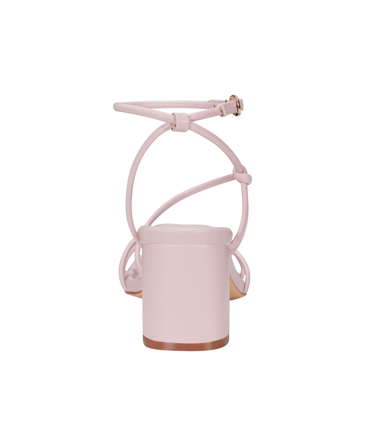 Marc Fisher Gurion Square Toe Dress Sandals in Pink Lyst