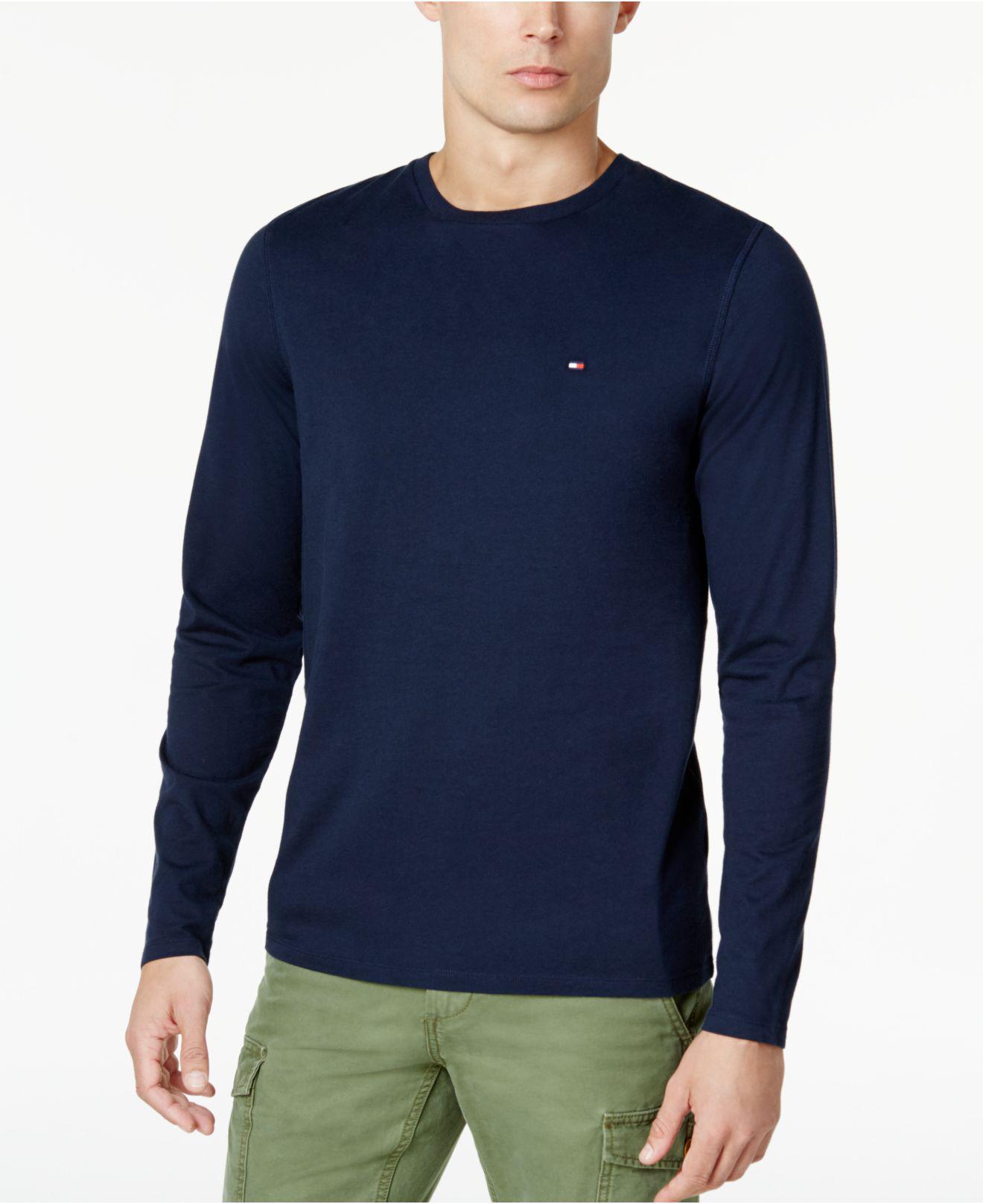 tommy hilfiger long sleeve tee