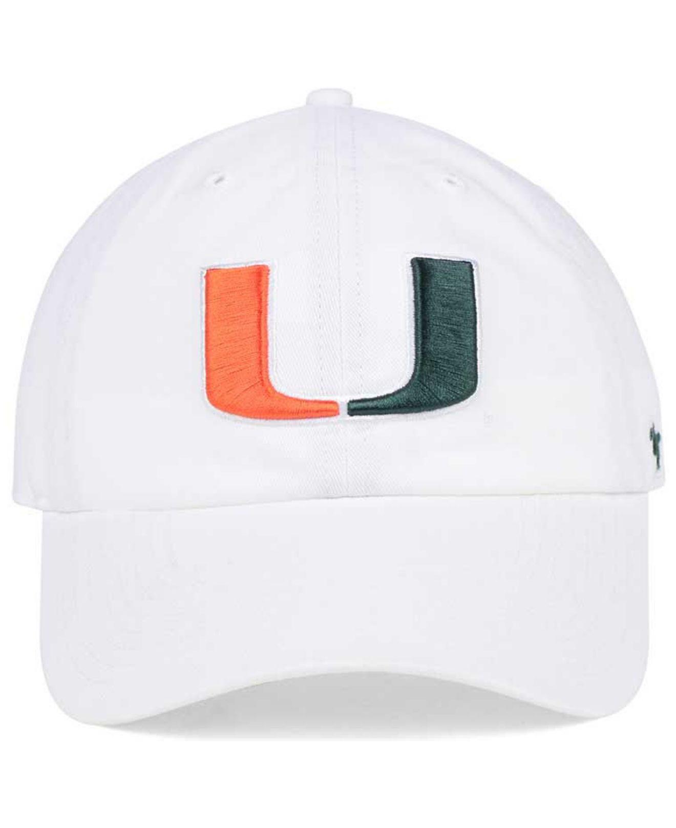 miami hurricanes 47 brand hat