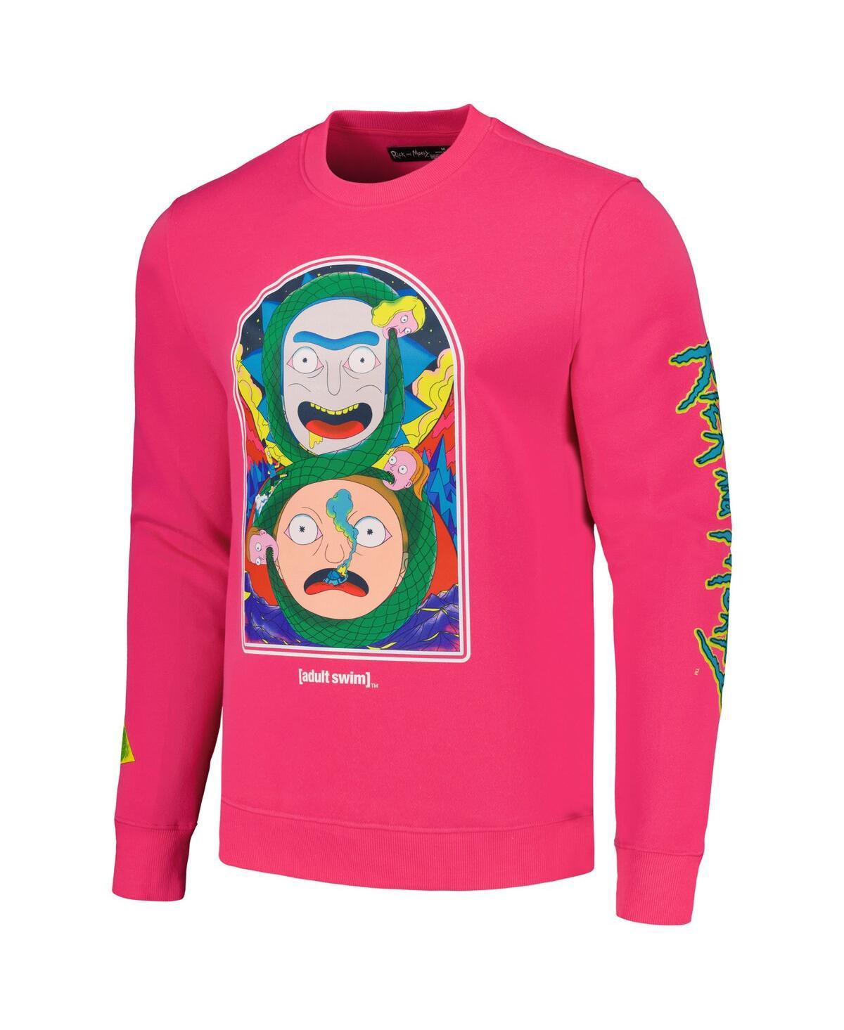 FREEZE MAX Rick And Morty Pullover Sweatshirt in Pink for Men Lyst
