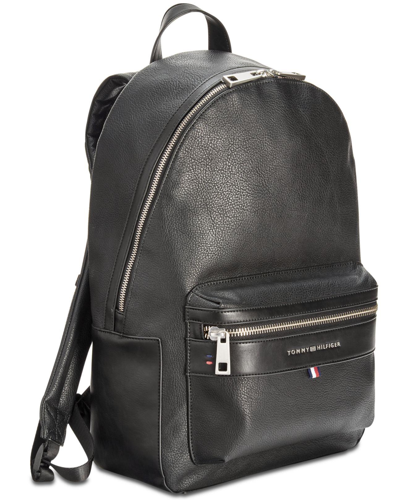 Tommy Hilfiger Leo Camoprint Backpack in Black for Men Lyst