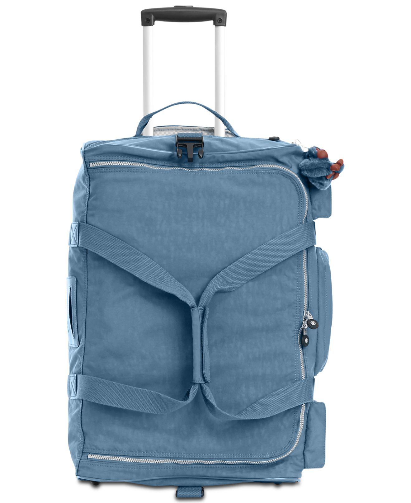 Kipling Synthetic Discover Small Carry-on Wheeled Duffle in Blue | Lyst