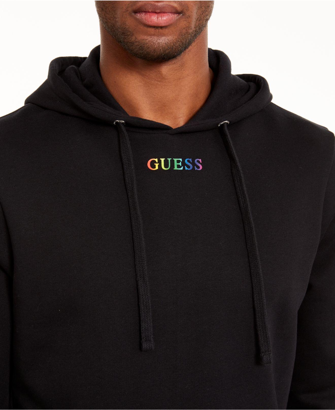 guess rainbow sweatshirt