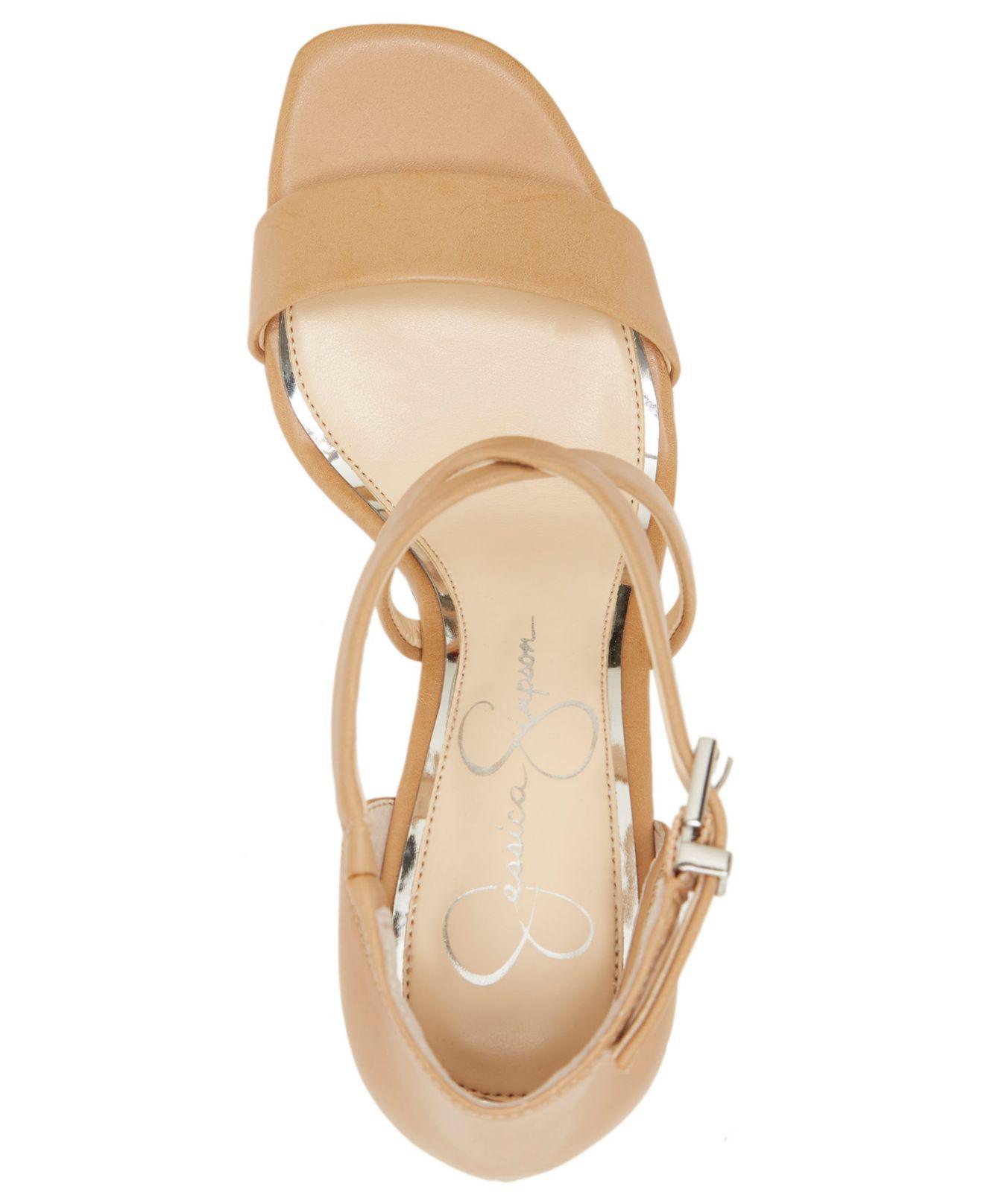 Jessica Simpson Samira Strappy Wedge Sandals - Lyst