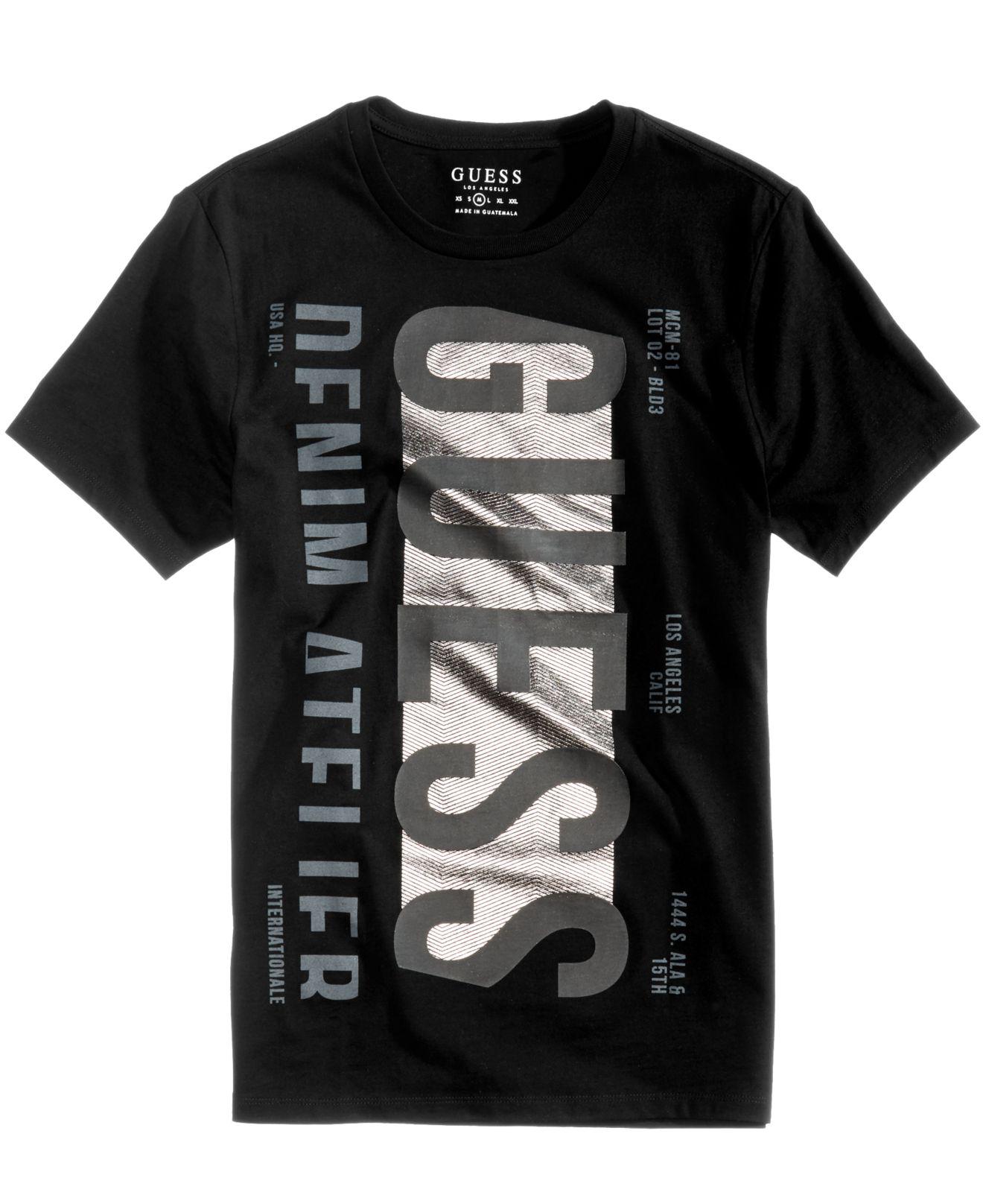 GUESS Factory Men/'s Axel Logo Sweatshirt
