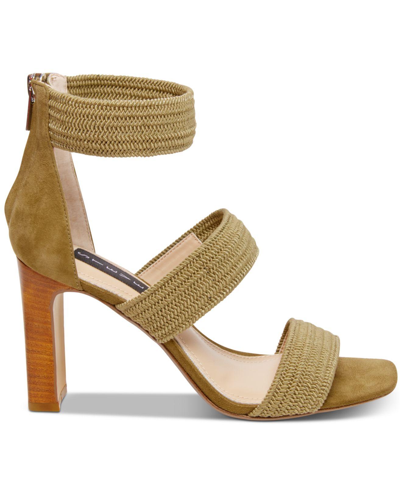 steven by steve madden jelly stretch dress sandals