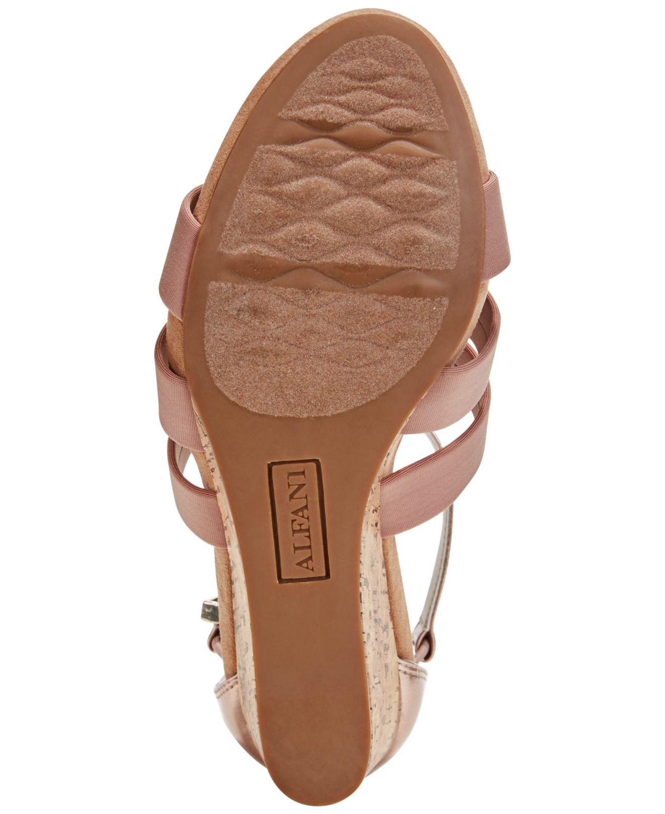 macy's wedge sandals on sale