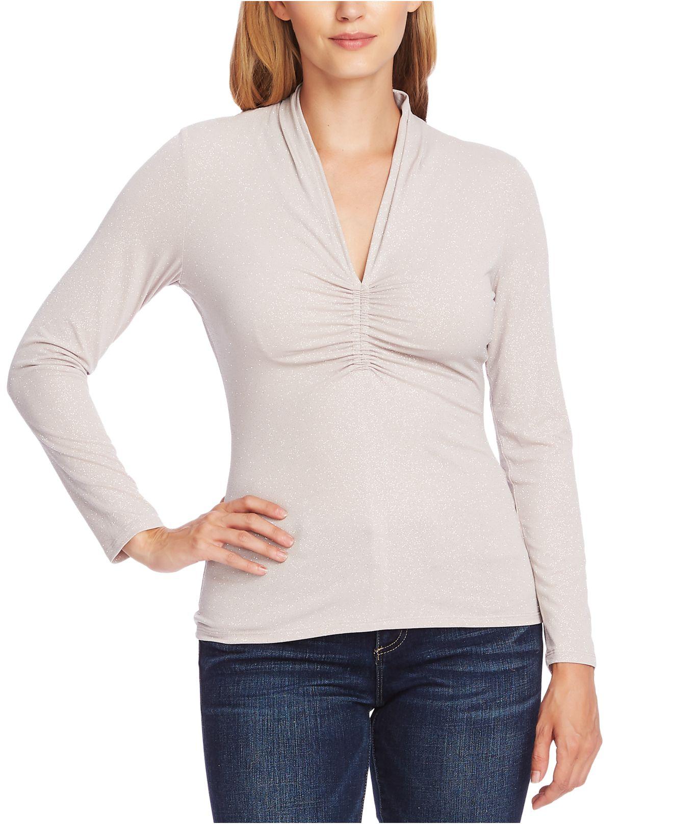 vince camuto ruched top