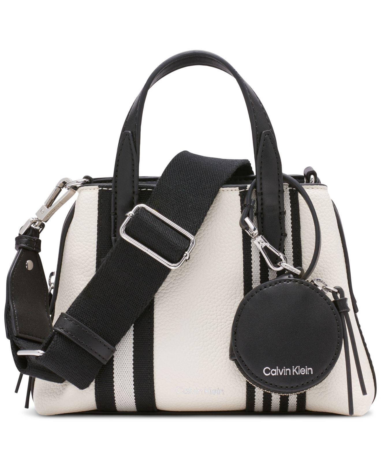 Calvin Klein Boxy Signature Crossbody - Macy's