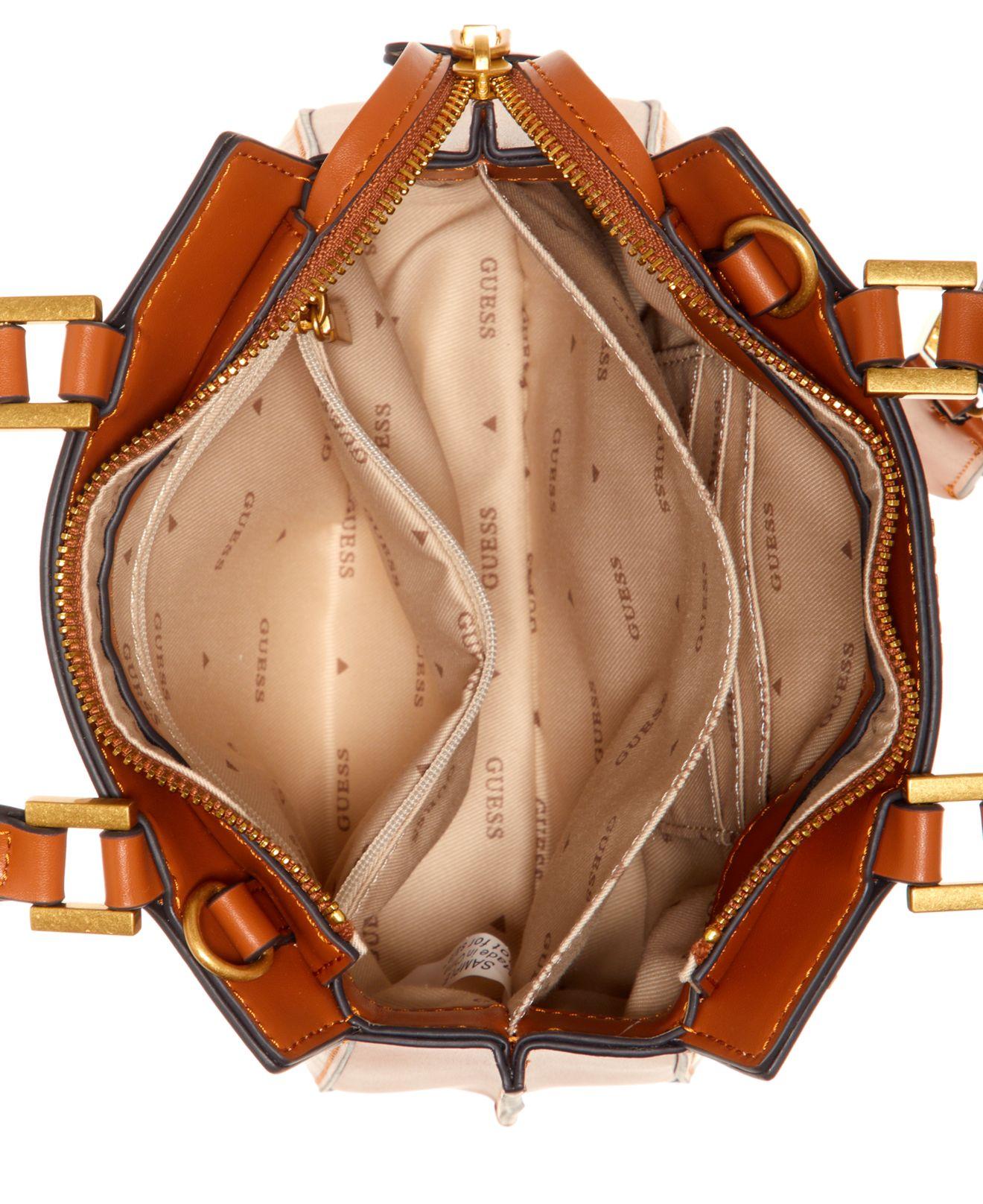 GUESS Katey Mini Top-Zip Shoulder Bag - Macy's
