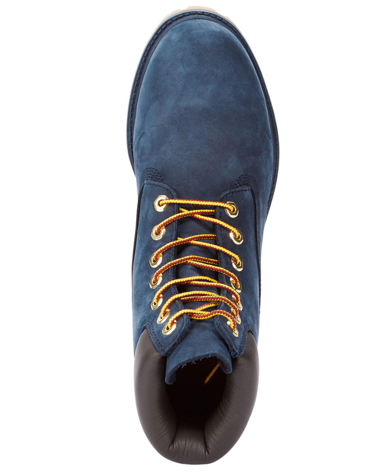 Destreza Uva A tiempo Timberland Men's 6" Macy's Exclusive Boots in Blue for Men | Lyst