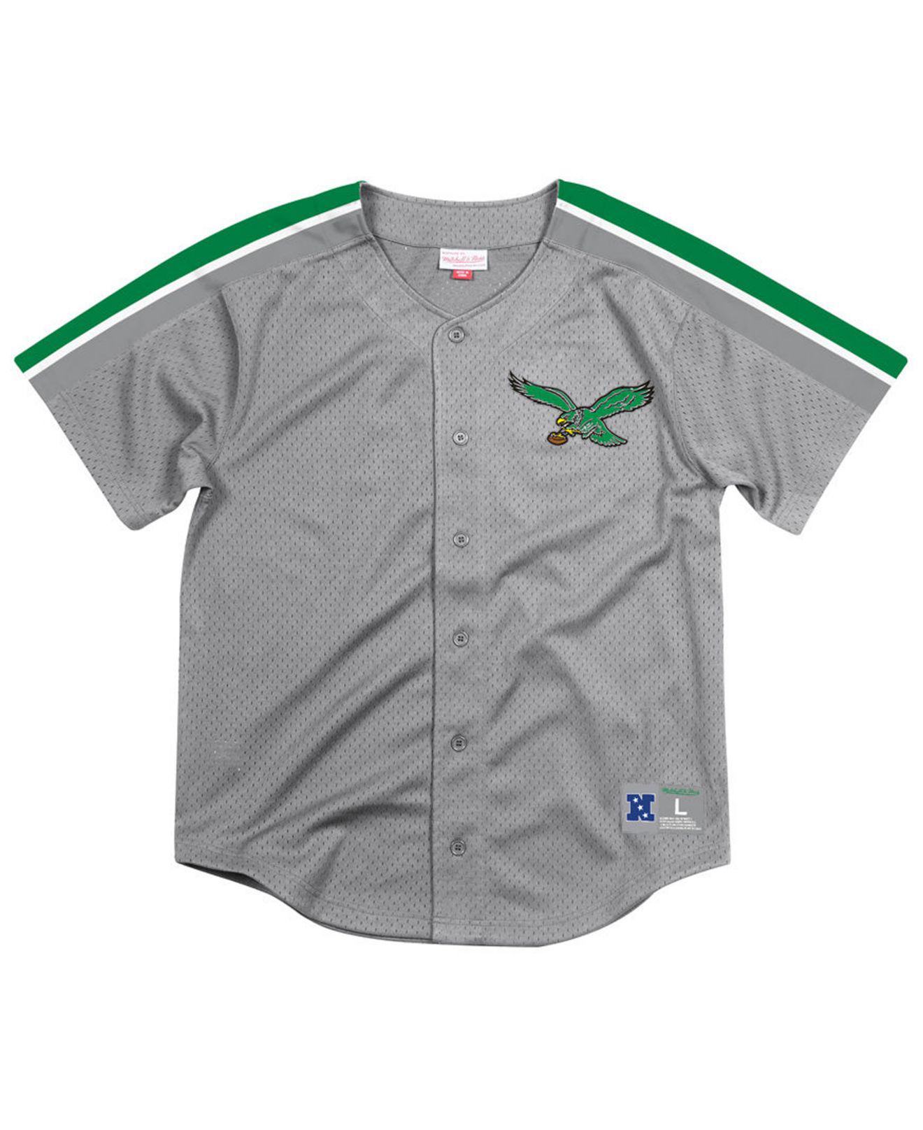 mitchell and ness eagles jersey