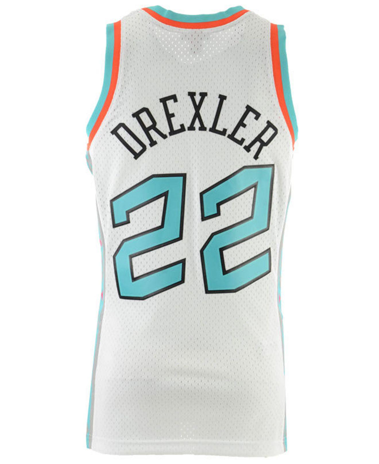 clyde drexler mitchell and ness