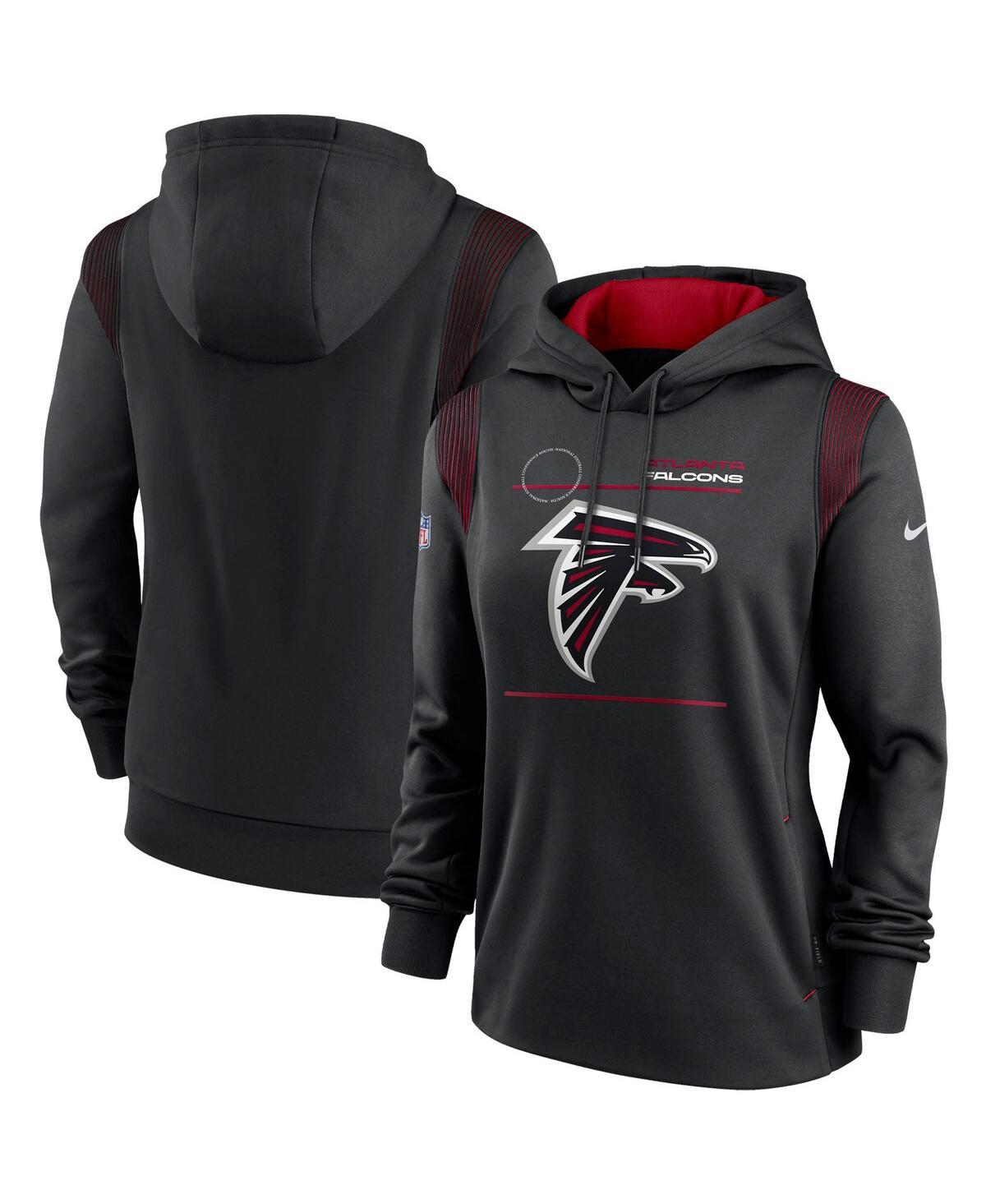 Nike Black Atlanta Falcons Sideline Performance Pullover Hoodie Lyst