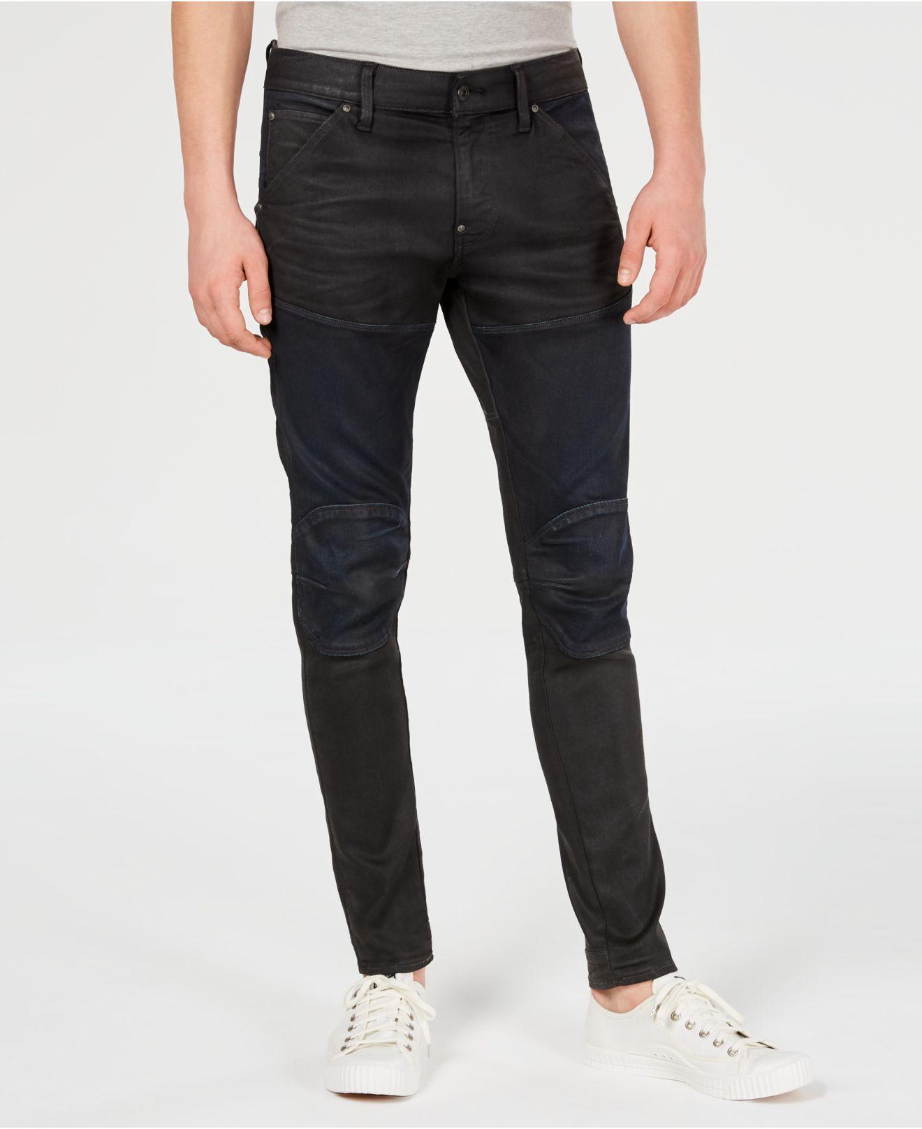 Lyst GStar RAW 5620 Elwood 3d Skinnyfit Stretch Jeans in Black for Men