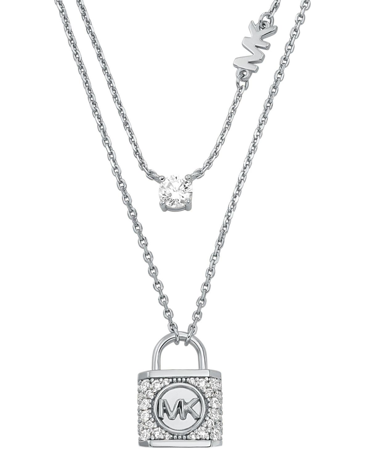 Michael Kors BRILLIANCE | Gold Plated Sterling Silver Necklace MKC1573AN710  - First Class Watches™ USA