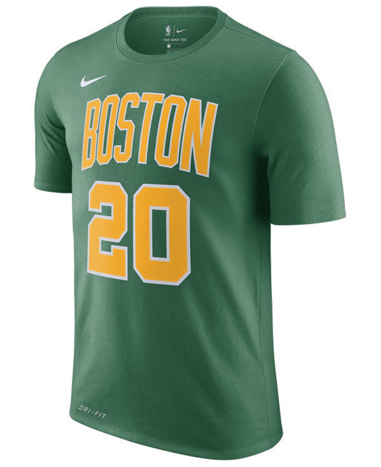 boston celtics earned jersey