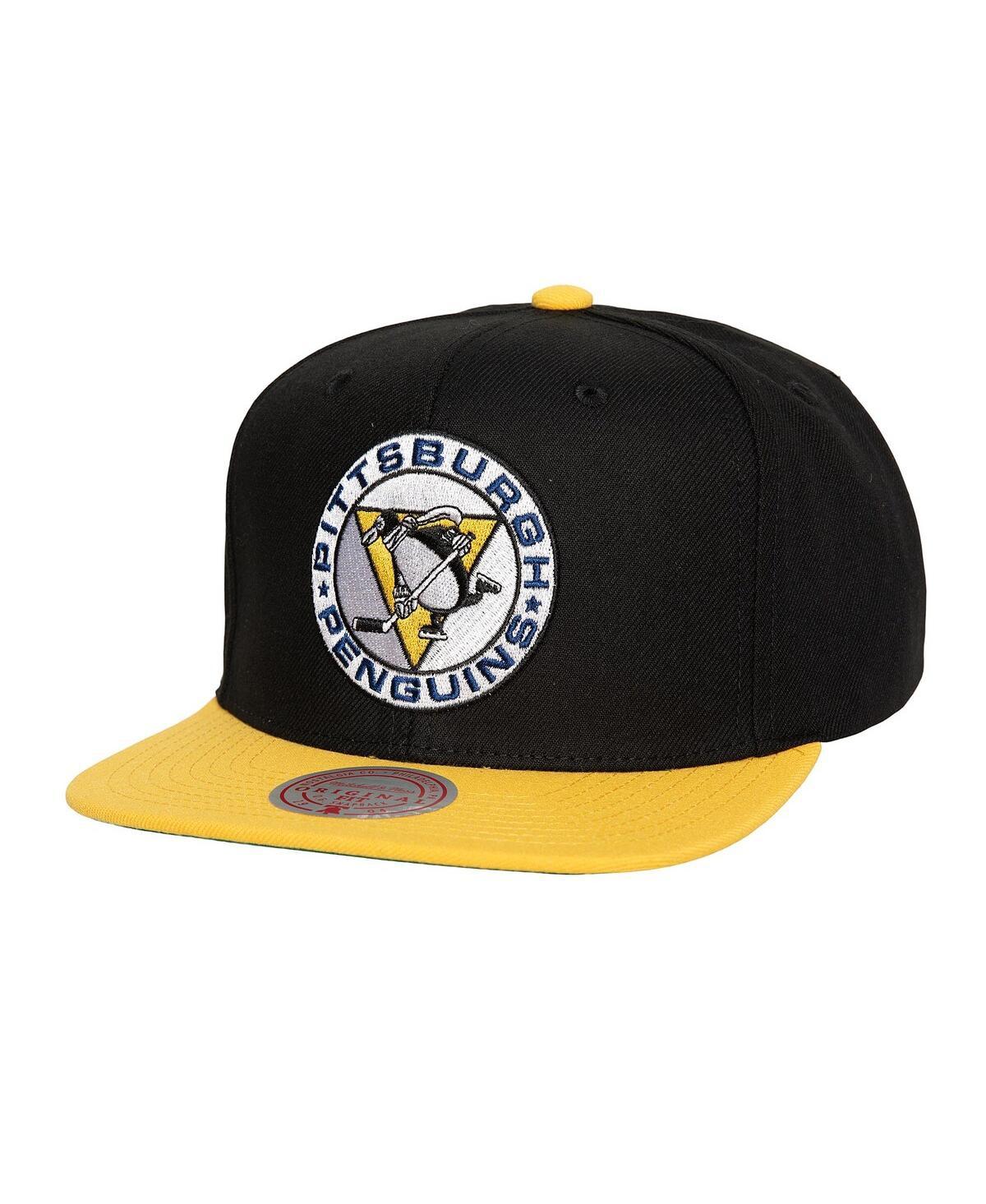 Mitchell & Ness Pittsburgh Penguins Core Team Ground 2.0 Snapback Hat in  Black for Men | Lyst