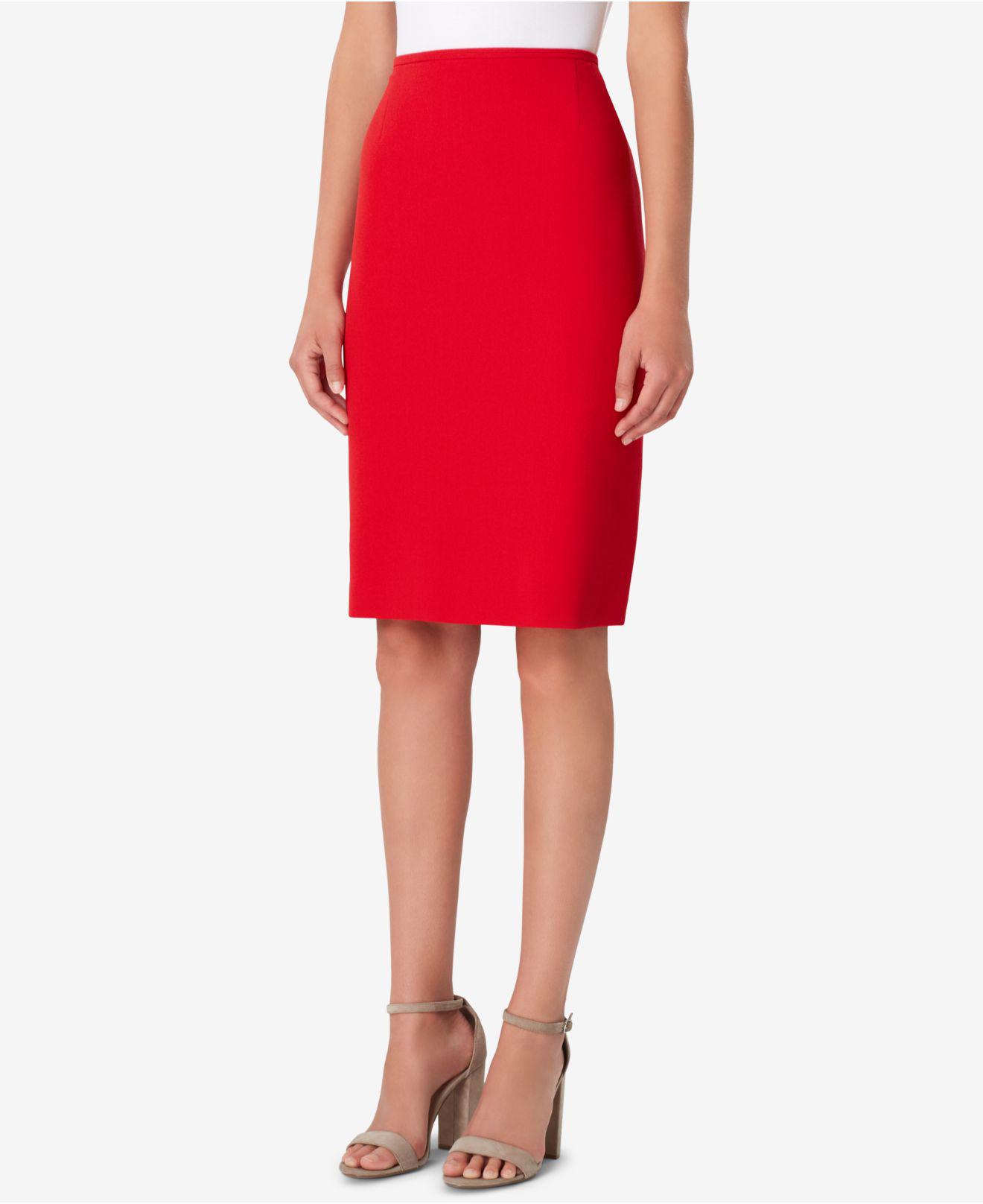 Women Red Multi Color Peplum Top With Anarkali Skirt