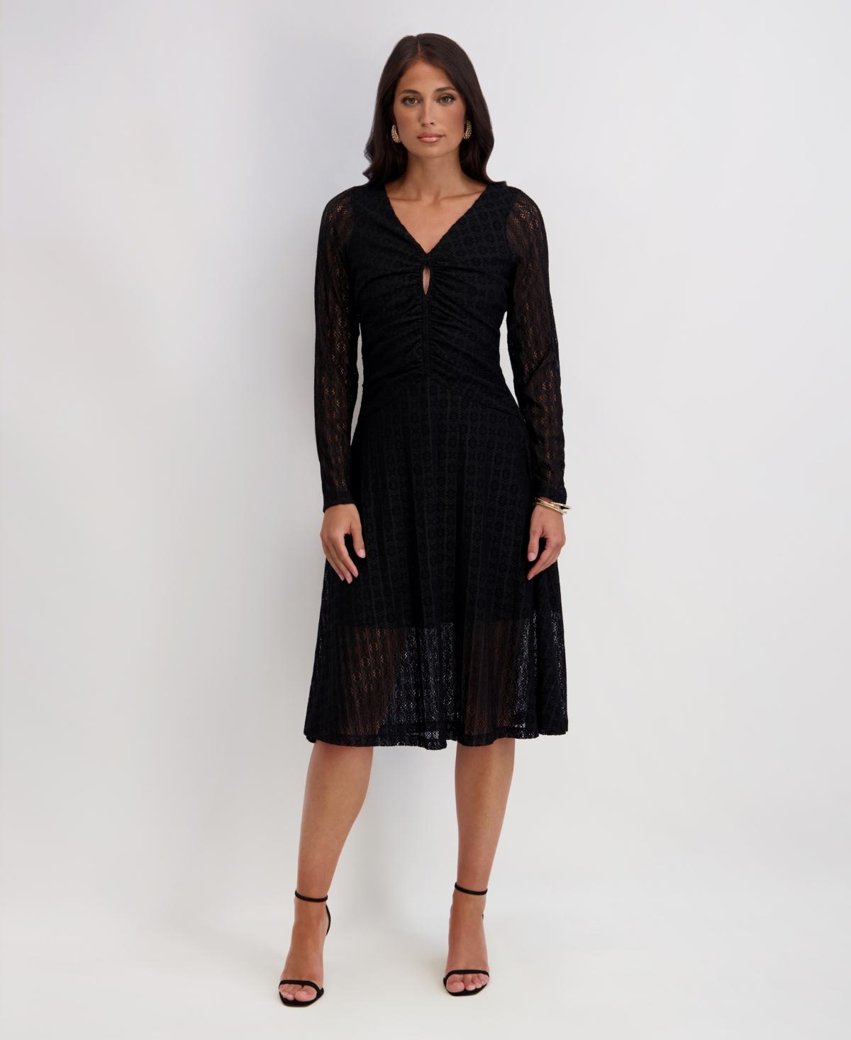 chinese dress ladies Black Lace Dress  Betsy Jenney