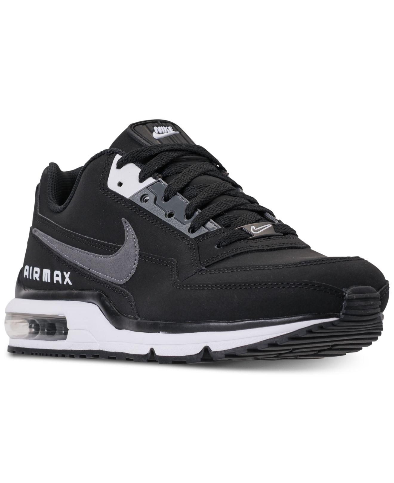 Nike Leather Air Max Ltd 3 Running Sneakers From Finish Line in Black