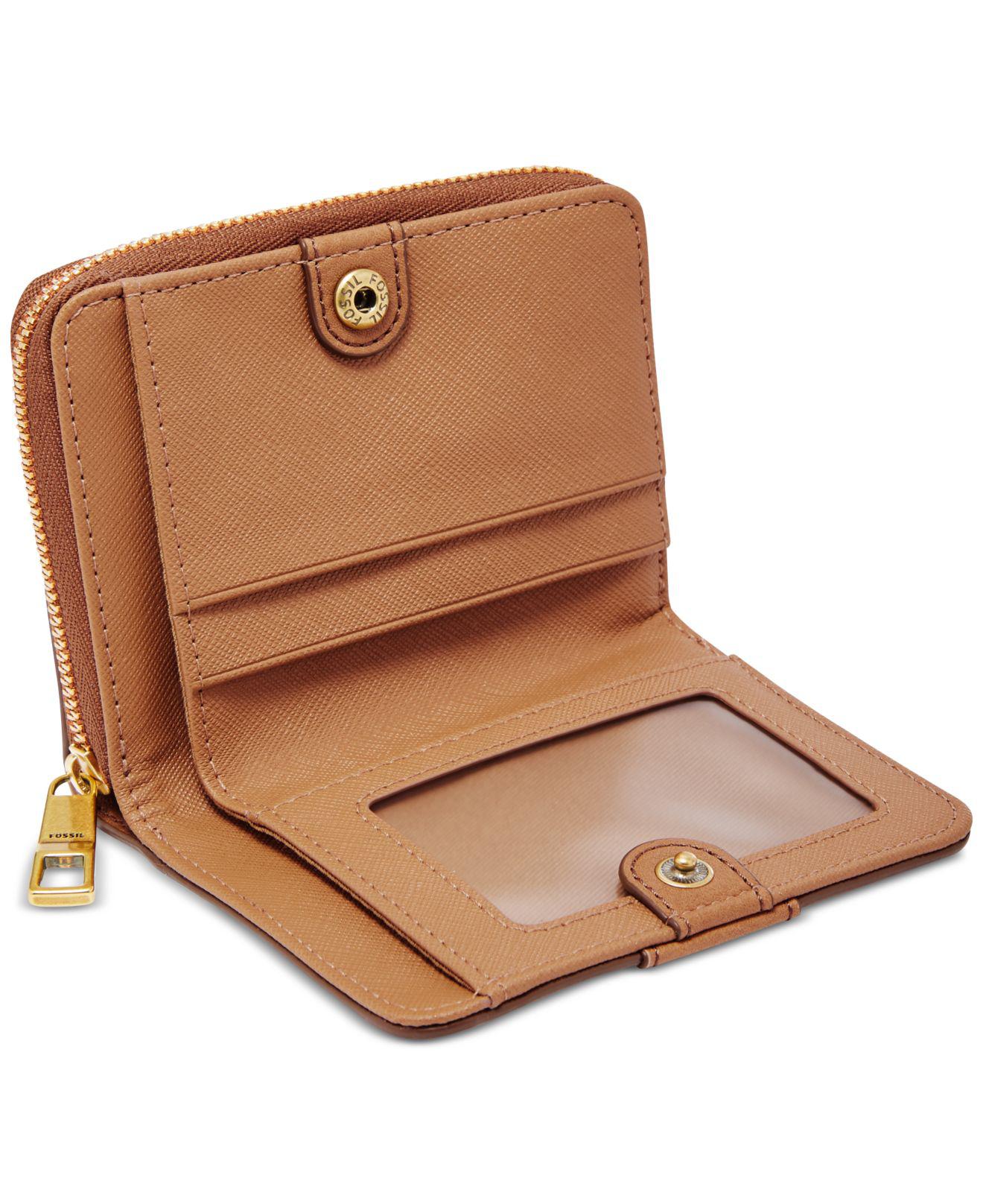 Fossil Emma Rfid Mini Multifunction Wallet Lyst