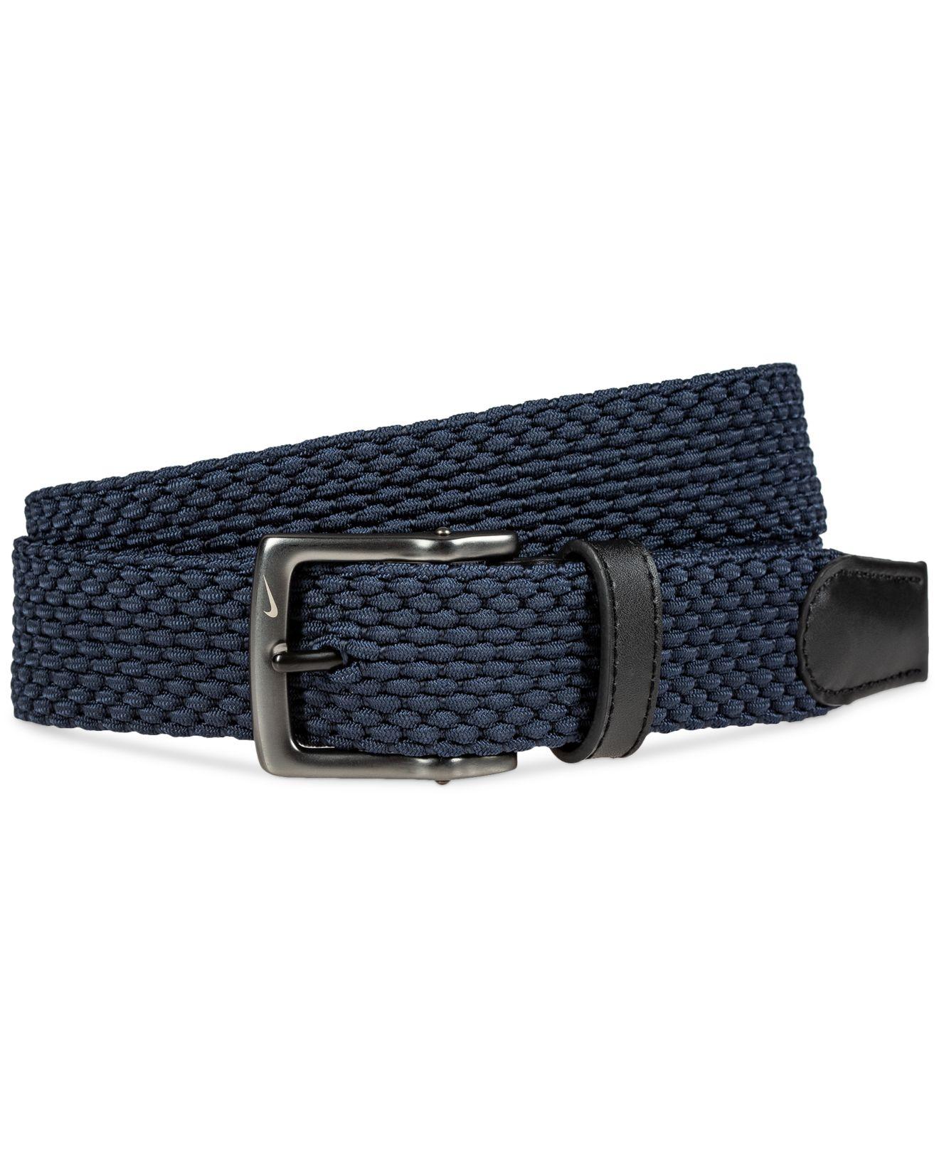 Nike Gflex Stretch Woven Belt in Blue for Men | Lyst