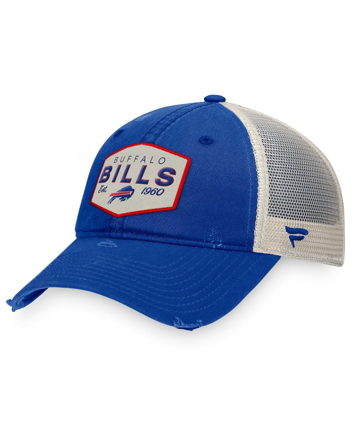Men's Fanatics Branded Royal St. Louis Blues Heritage Vintage Retro Fitted Hat