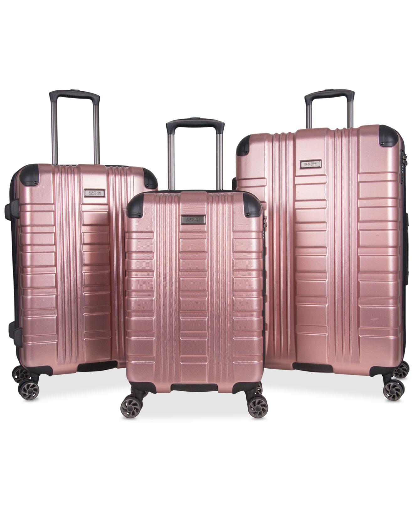 kenneth cole rose gold luggage set
