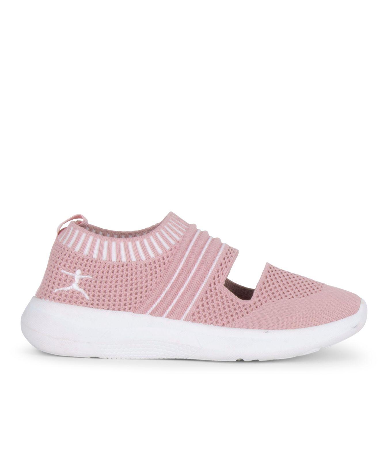 Danskin Synthetic Empower Slip On Stretch Knit Sneaker in Pink - Lyst