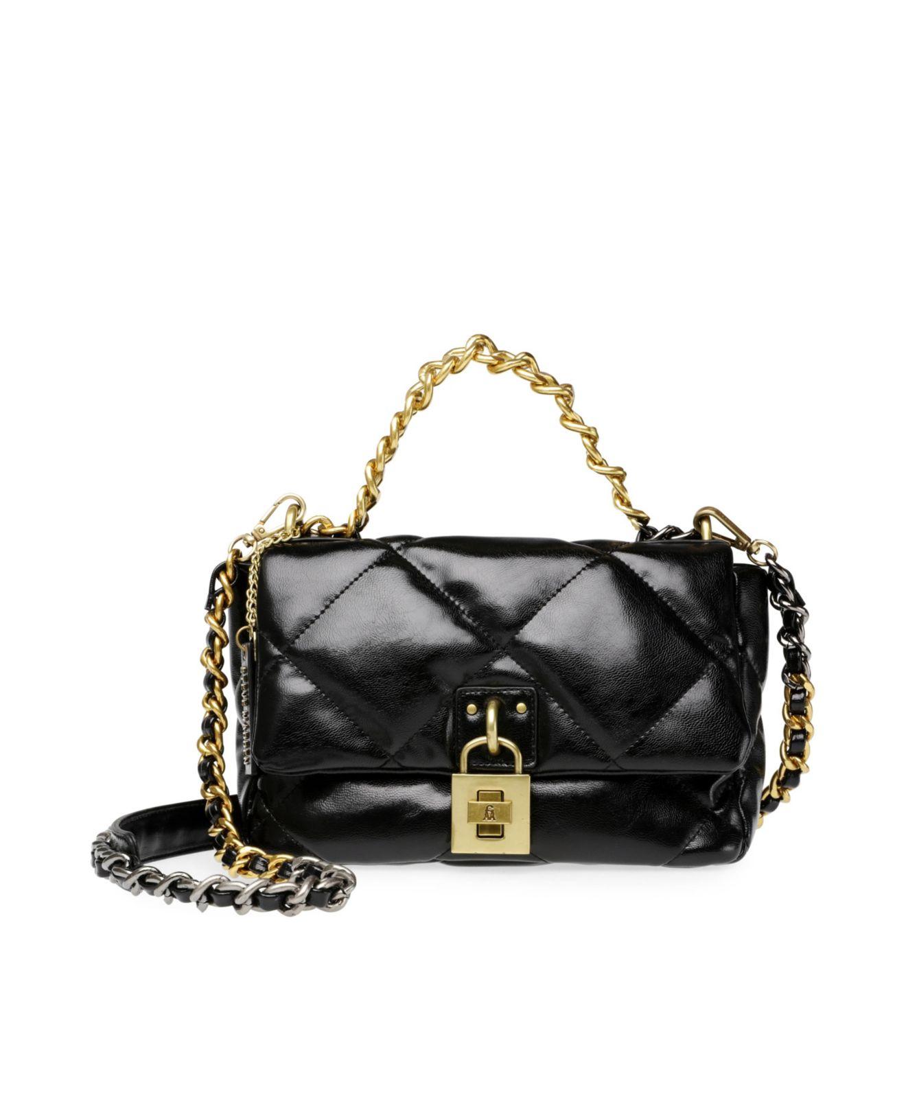 Steve Madden Bterra Flap Over Crossbody in Black | Lyst