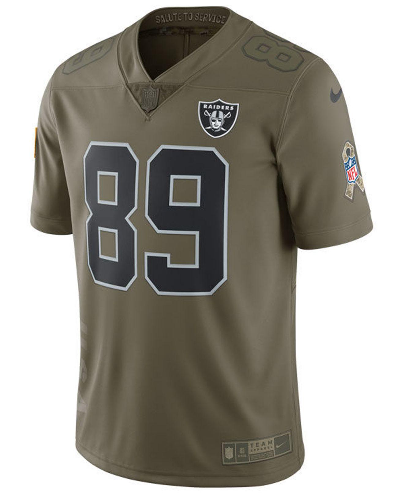 oakland raiders salute to service jersey