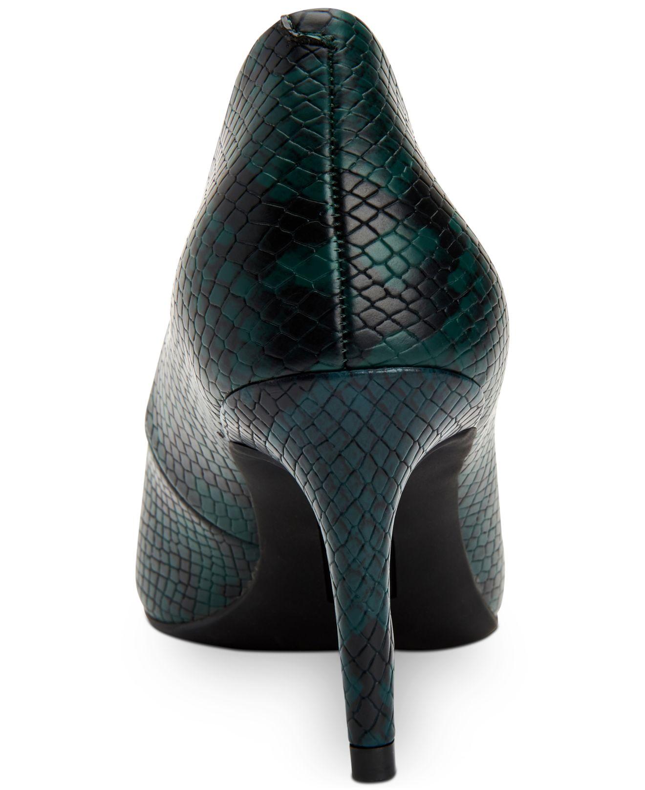 green pumps macys