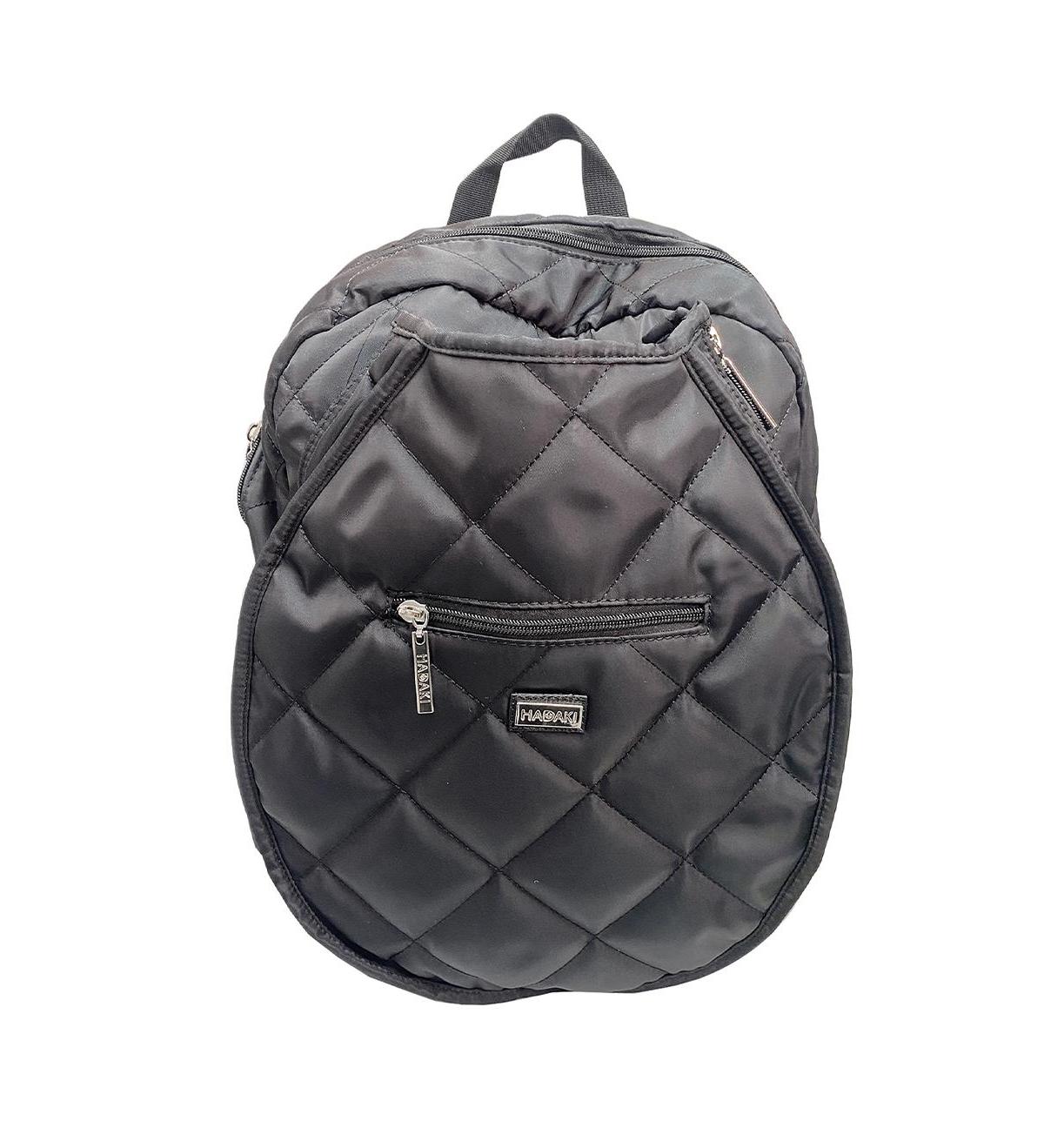 Hadaki Quilted Tennis Backpack in Gray Lyst