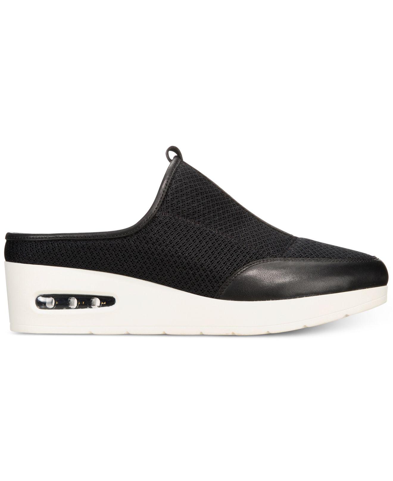 dkny allegra mule wedge sneakers