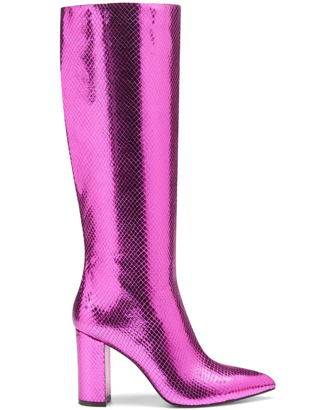 High heel hotsell boots macys