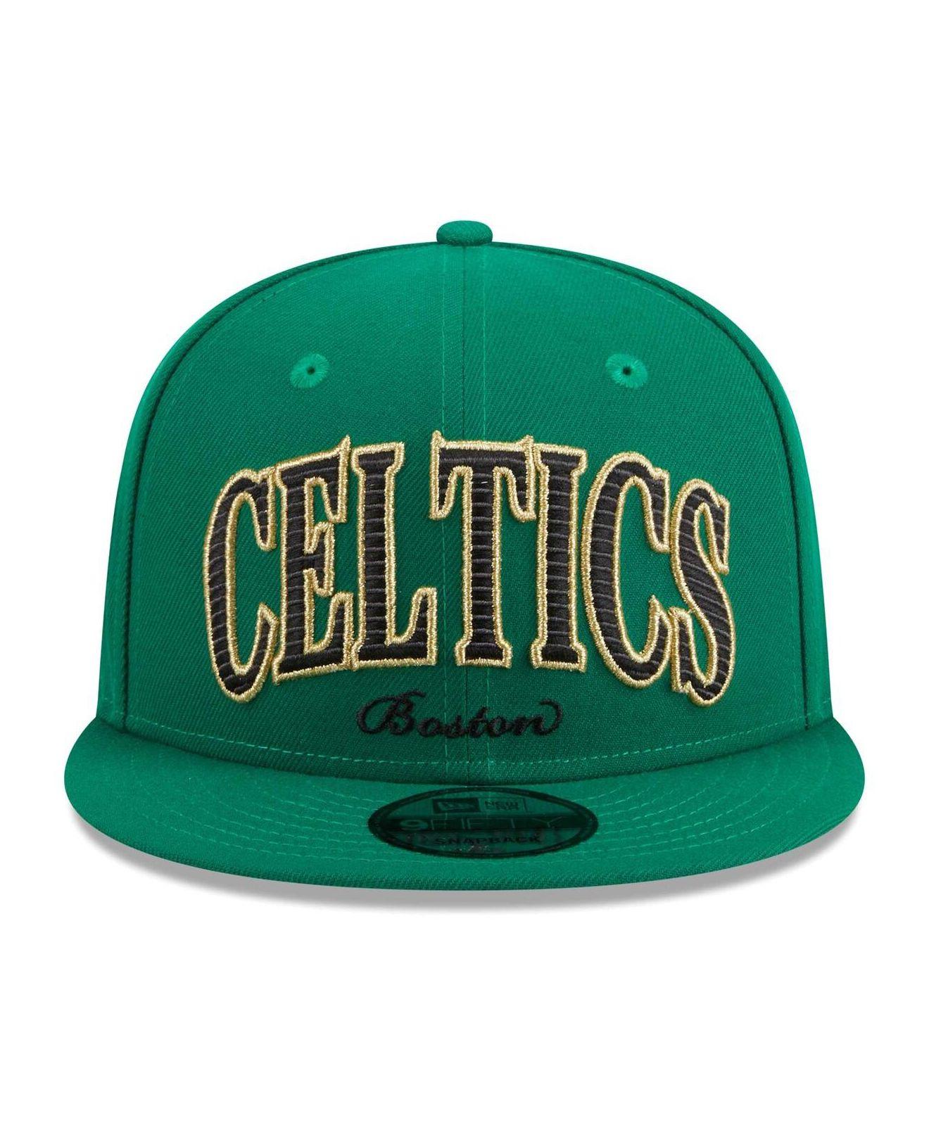 Men's New Era Gray/Kelly Green Boston Celtics 2023 NBA Draft Two-Tone  59FIFTY Fitted Hat