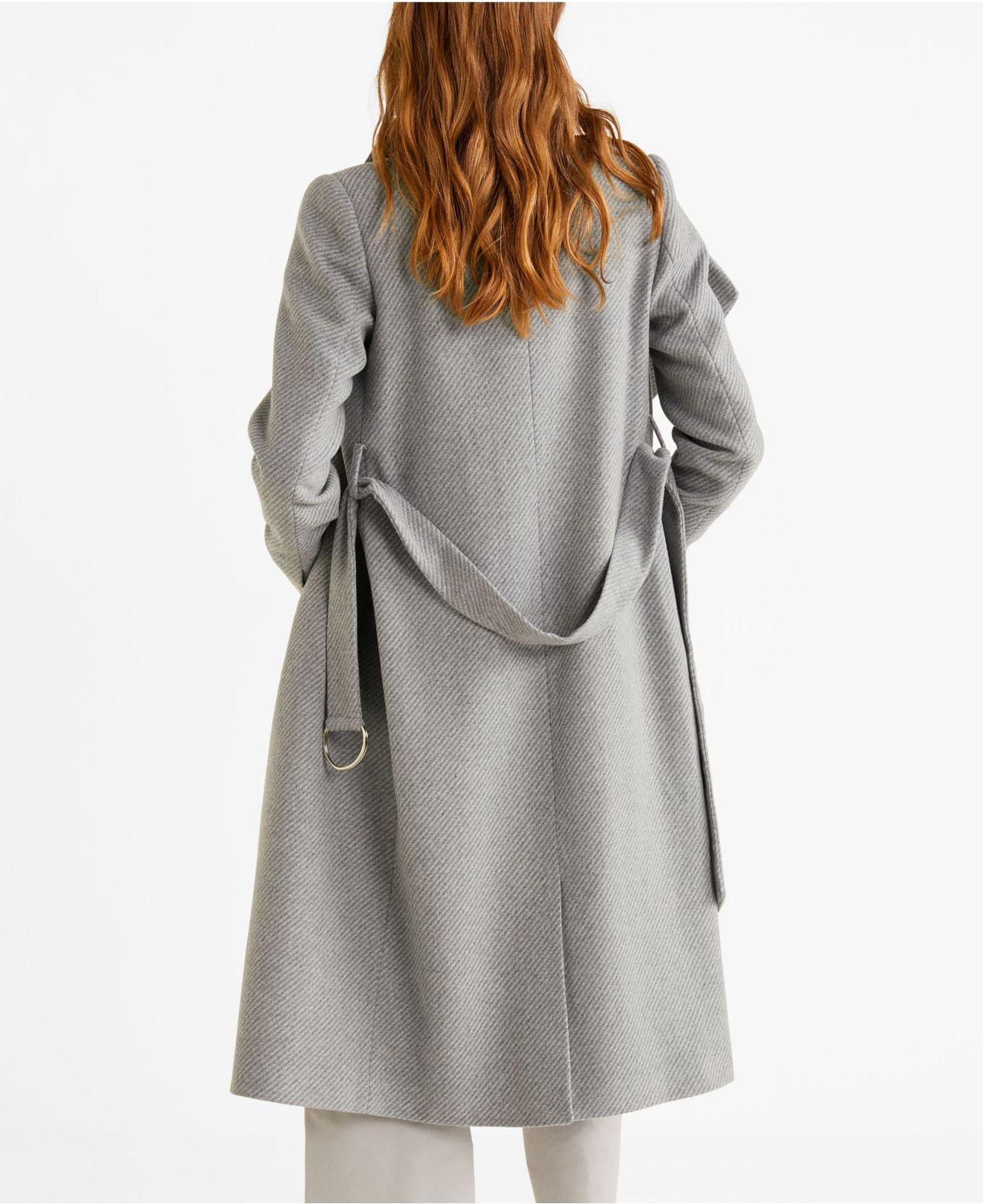 mango swing coat