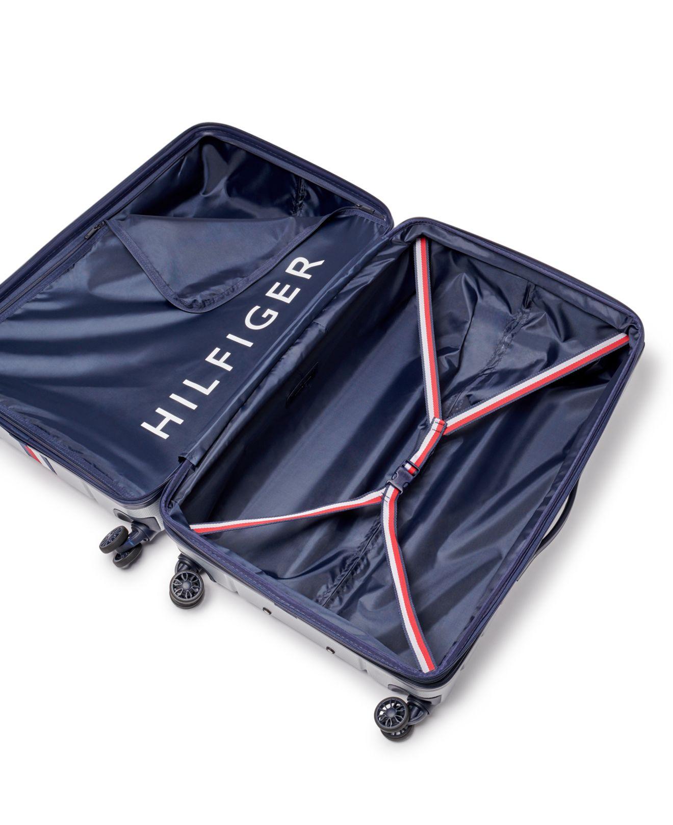 Tommy Hilfiger Synthetic Closeout! Riverdale 28" Check-in Luggage, Created  For Macy's in Silver (Metallic) | Lyst