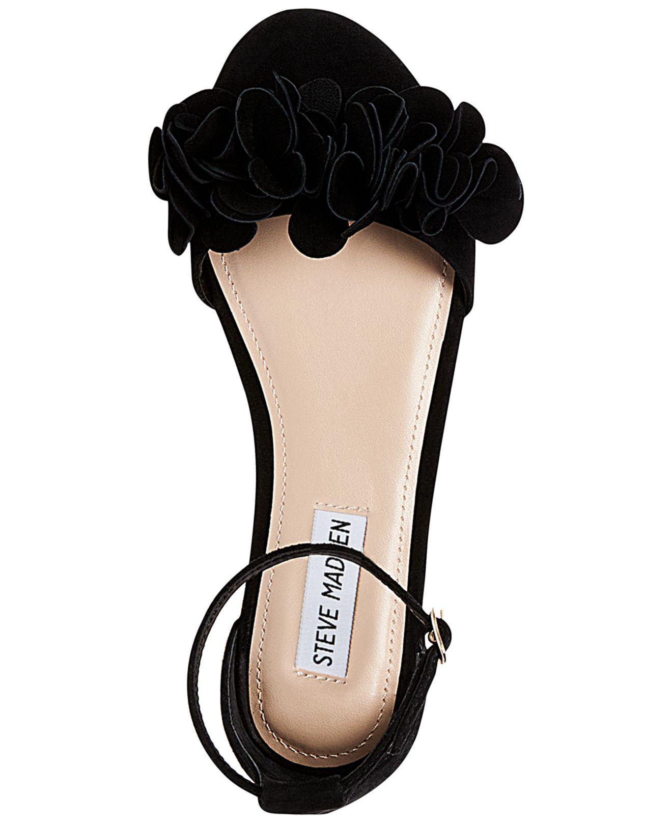 steve madden ruffle sandals