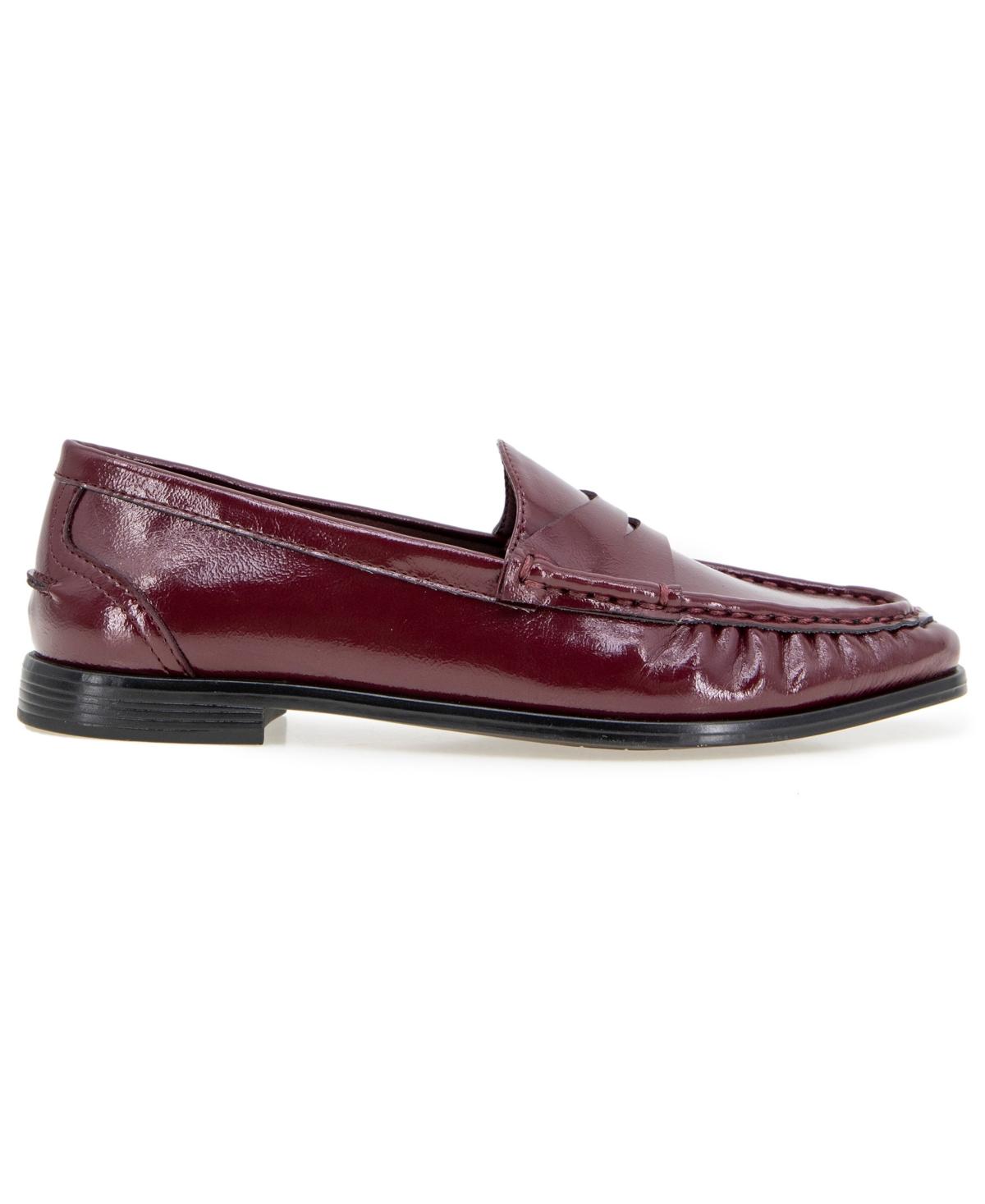 Kenneth Cole Men\'s Burgundy Patent Leather Penny Loafers Reaction Kenneth Cole Moore Penny Loafer - Free Shipping | DSW main image 3