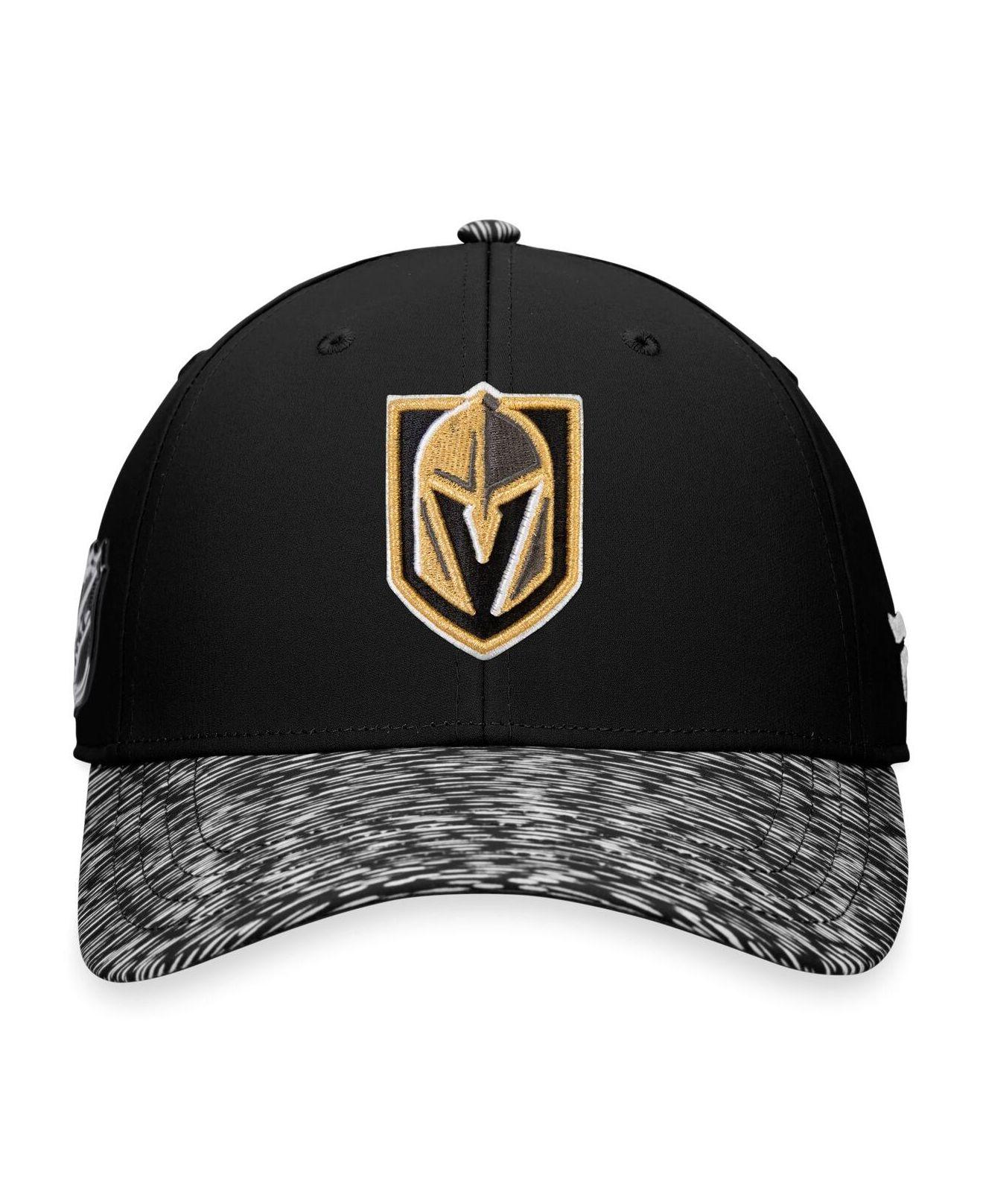 Vegas Golden Knights Fanatics Branded Authentic Pro Locker Room Flex Hat -  Black/Gold