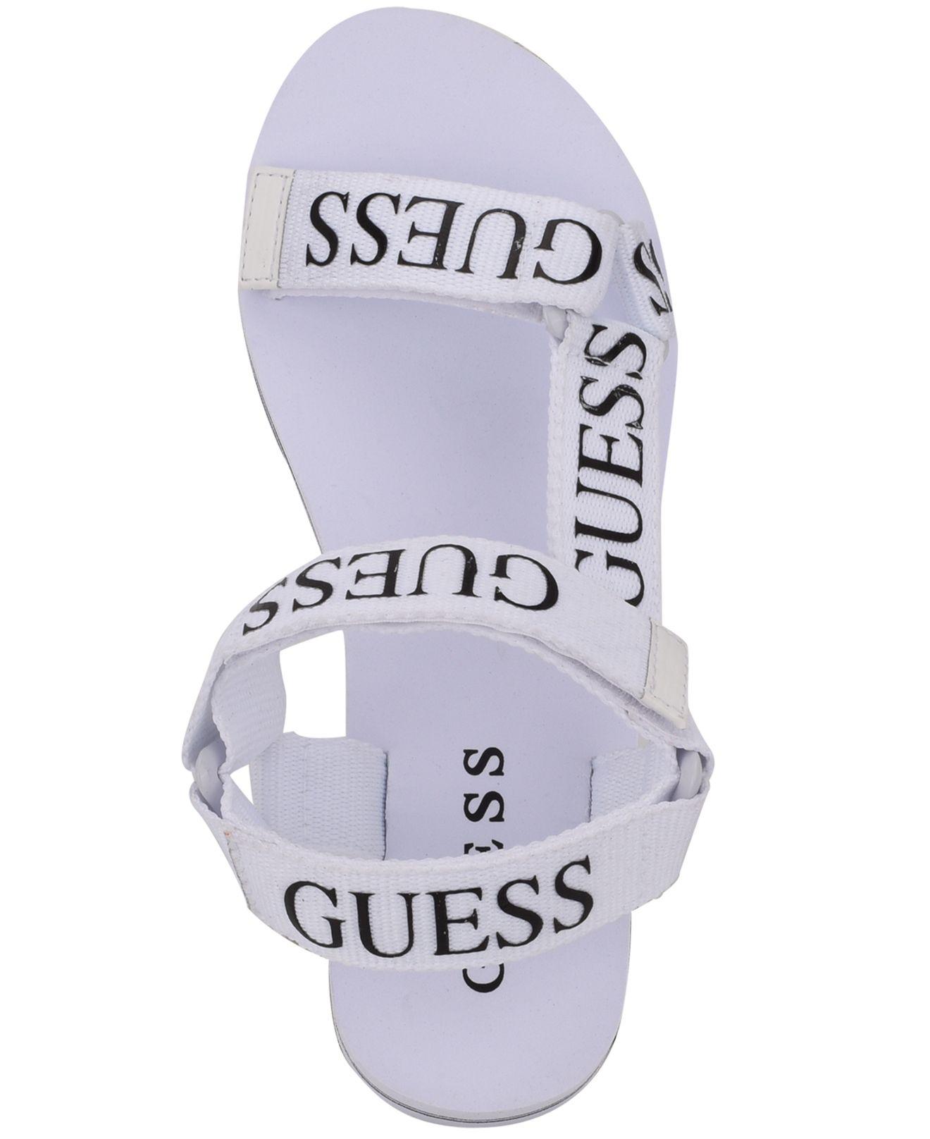 guess platform sandals